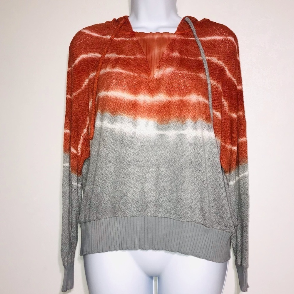 Vintage Havana Tie Dye Pullover Hoodie Small